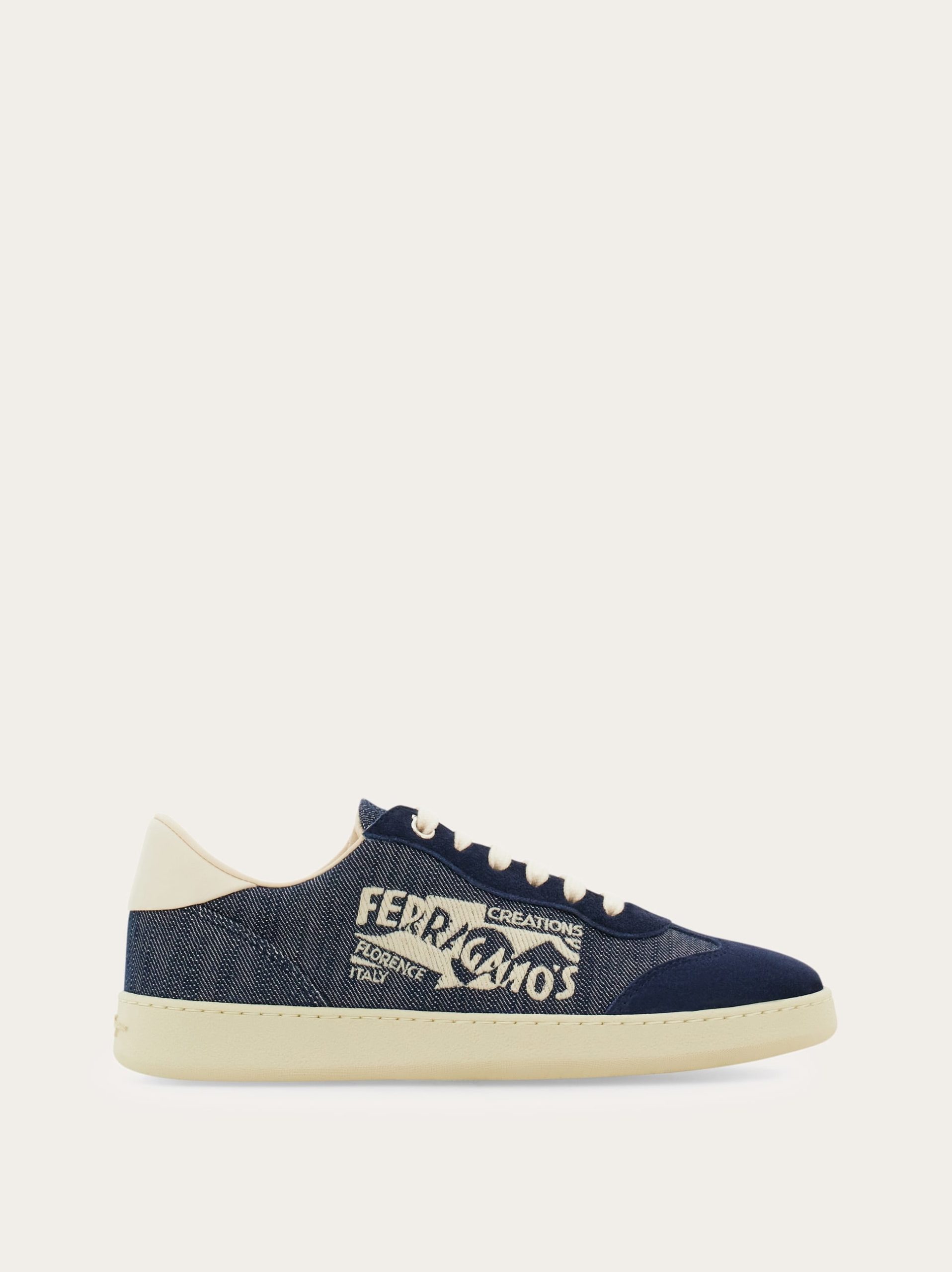 Ferragamo Low-top sneaker with logo - Image 1